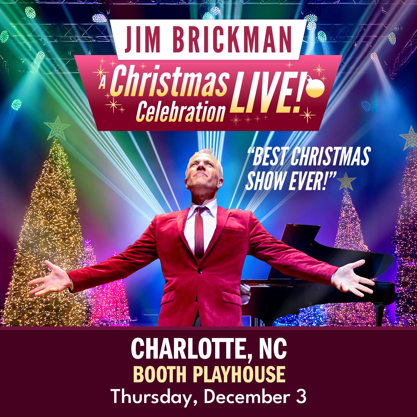 Jim Brickman: A Christmas Celebration | Blumenthal Arts