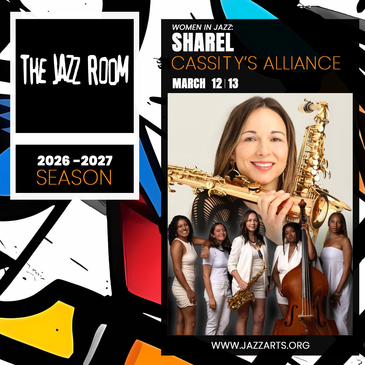 Jazz Room Presents: Women in Jazz | Sharel Cassity's Alliance