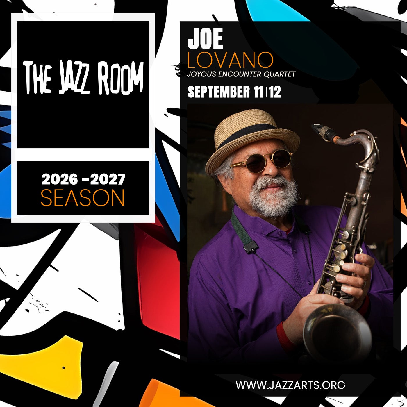 The Jazz Room: Joe Lavano – The Joyous Encounter Quartet