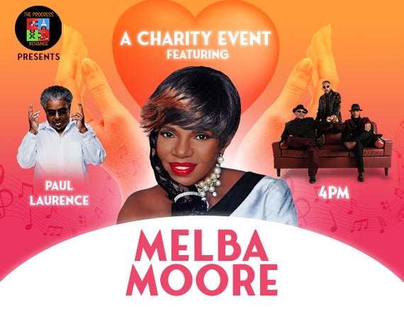 More Info for A Charity Event featuring Melba Moore with Paul Laurence & 4PM