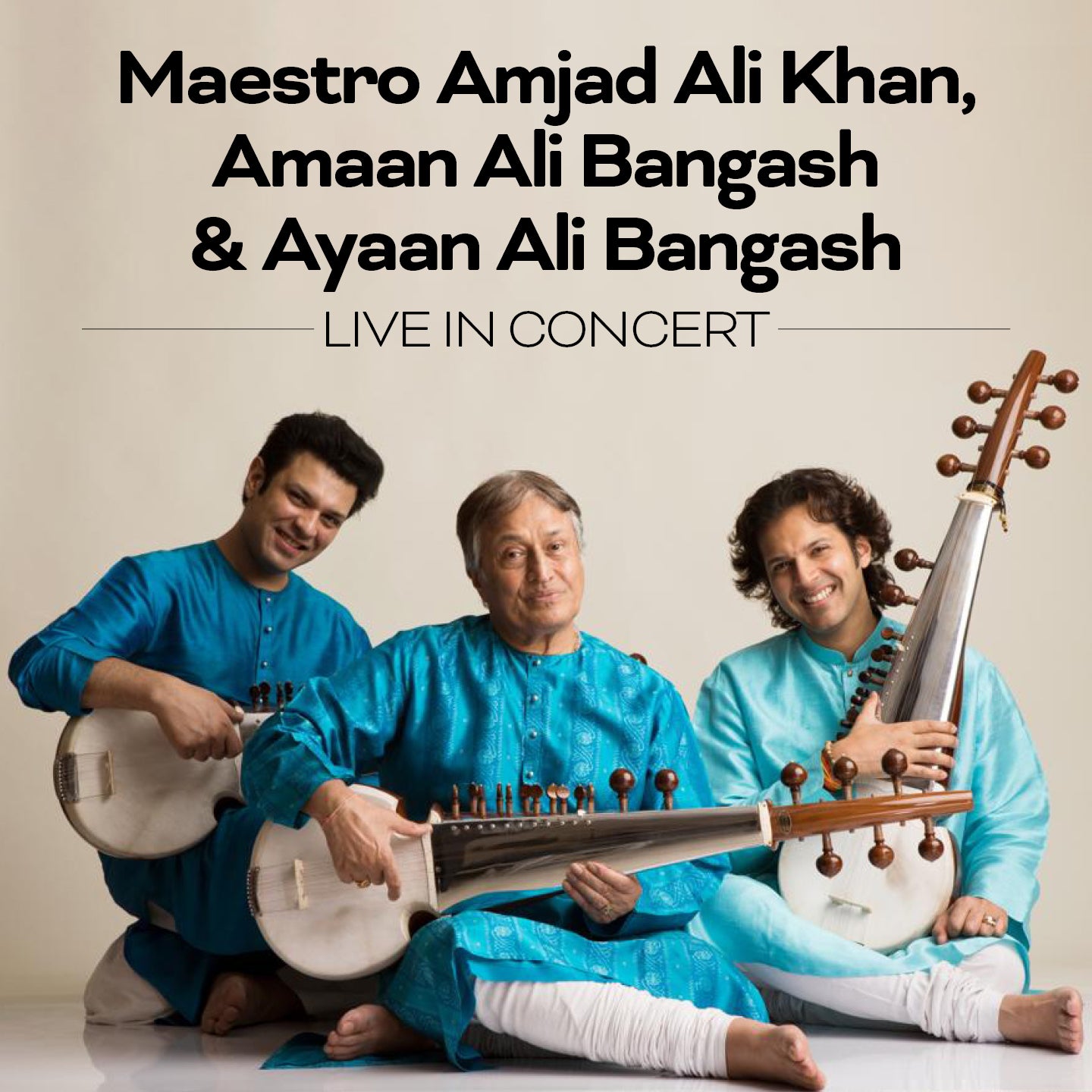 Maestro Amjad Ali Khan, Amaan Ali Bangash & Ayaan Ali Bangash 