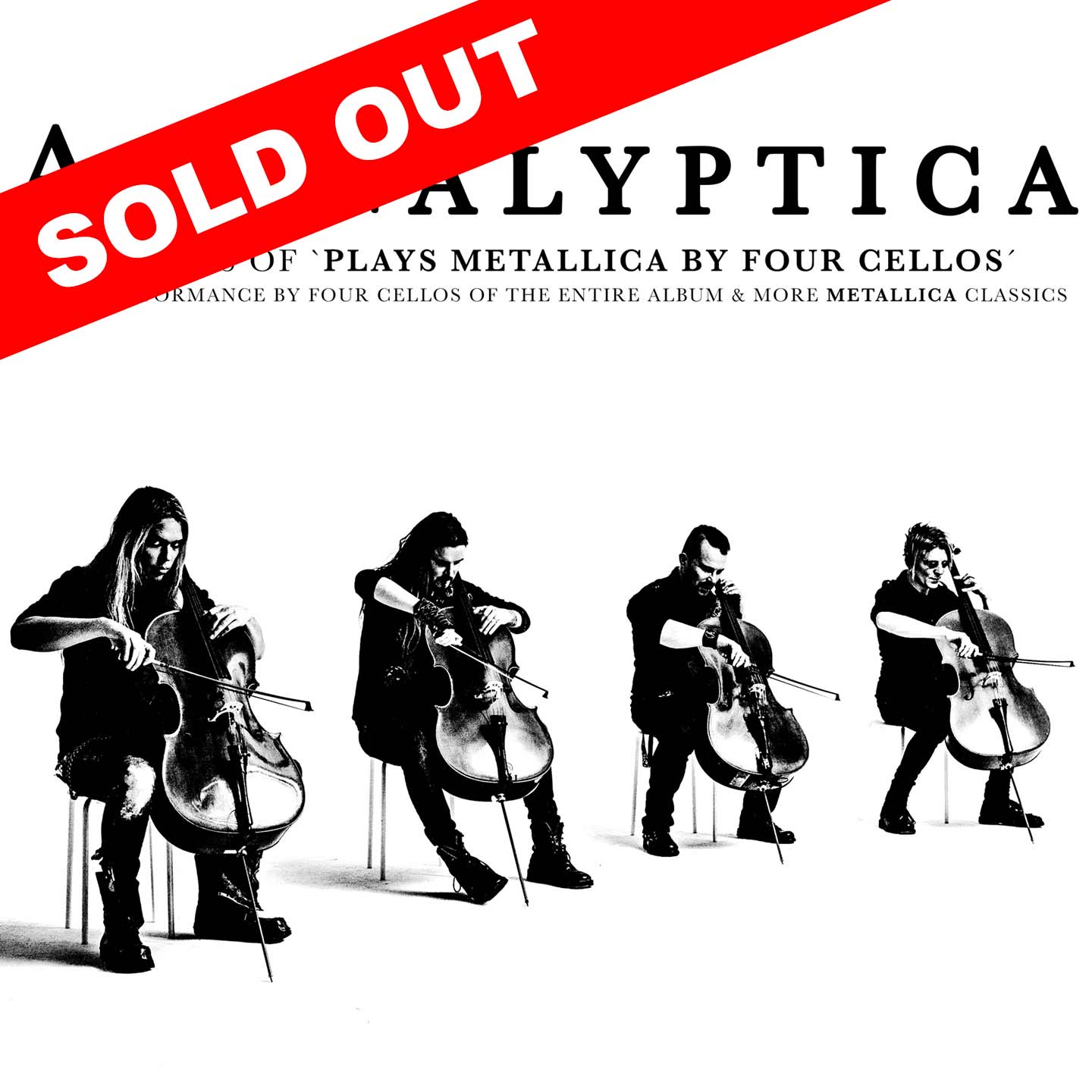 Apocalyptica – Plays Metallica by Four Cellos Tour