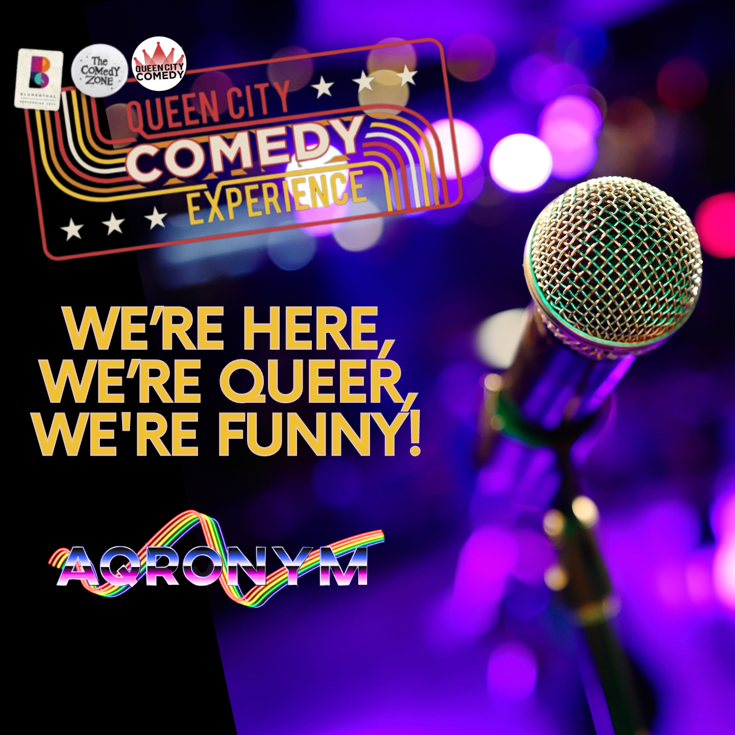 We're Here, We're Queer, We're Funny 