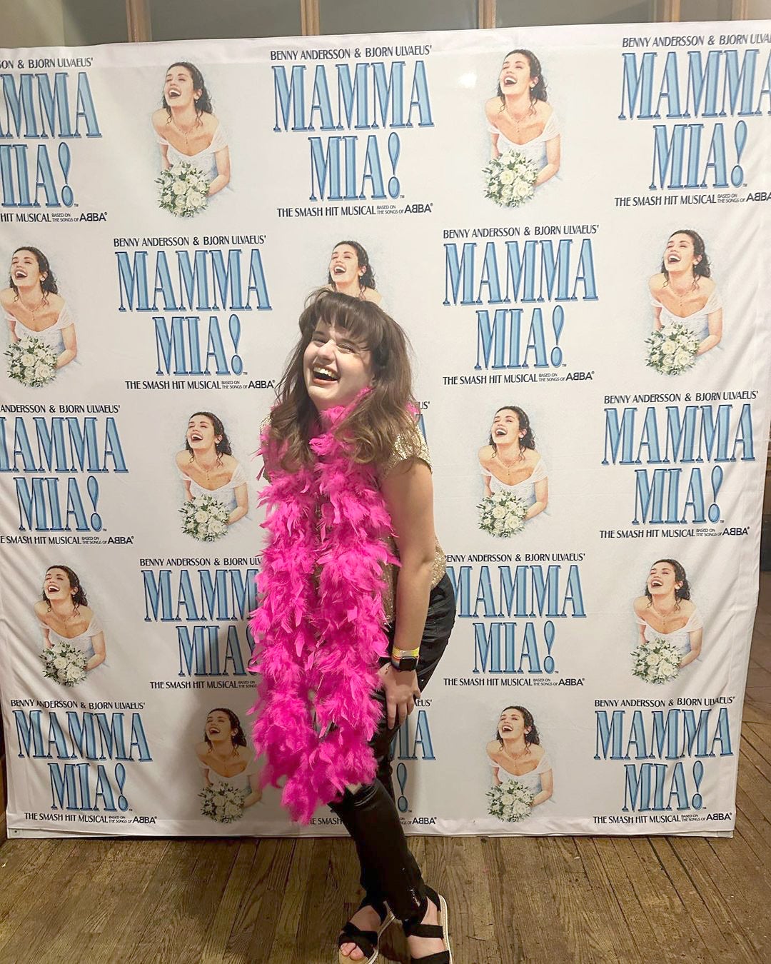 Arella Flur on tour with Mamma Mia.jpeg
