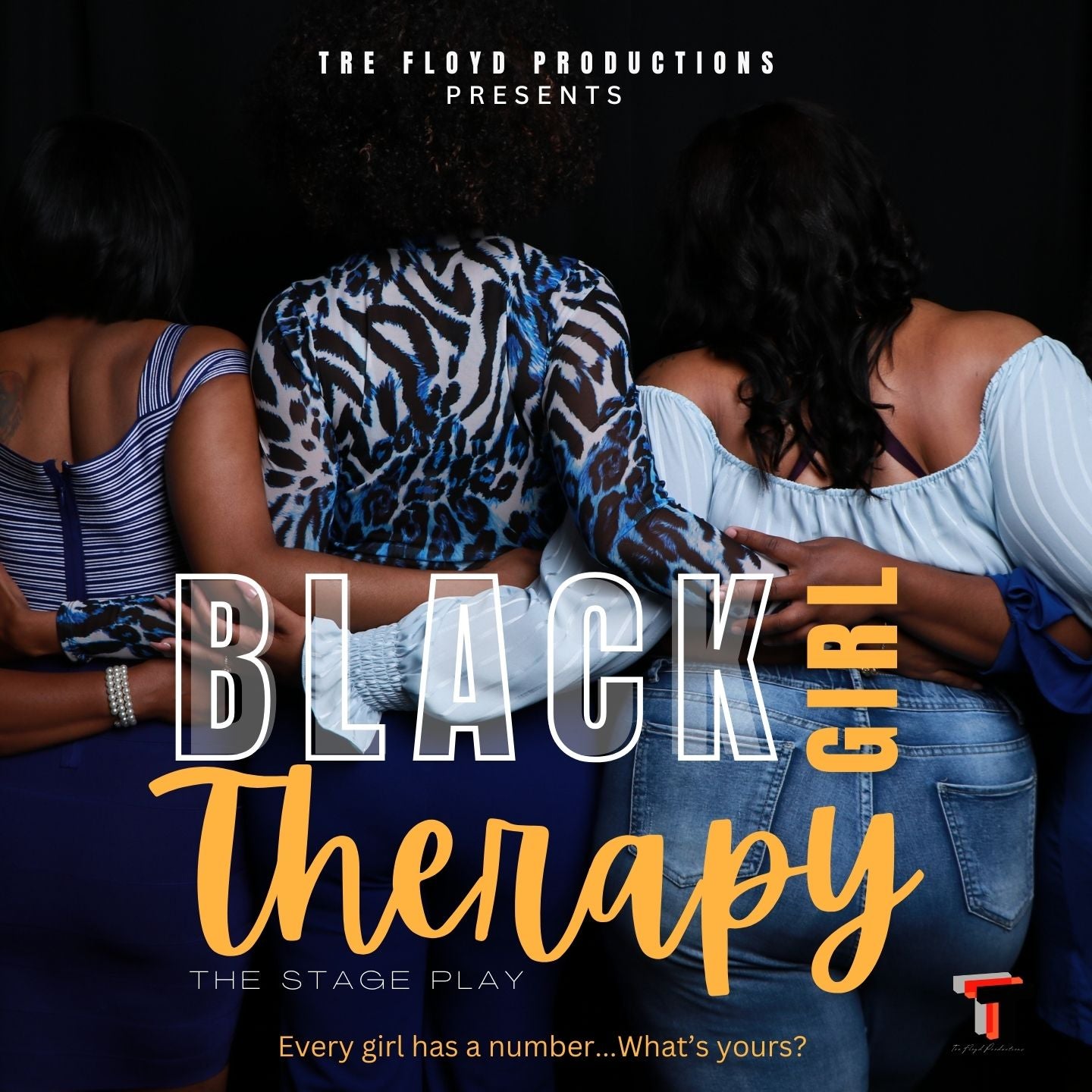 Black Girl Therapy (stage play) at Booth Playhouse promotional image