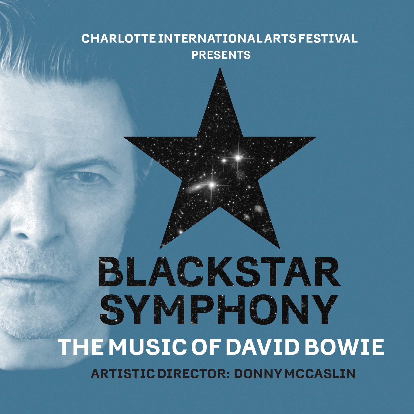 More Info for BLACKSTAR SYMPHONY Artistic Director Donny McCaslin, along with The Charlotte Symphony Orchestra, David Bowie collaborators and John Cameron Mitchell bring Bowie’s final album, BLACKSTAR, to life
