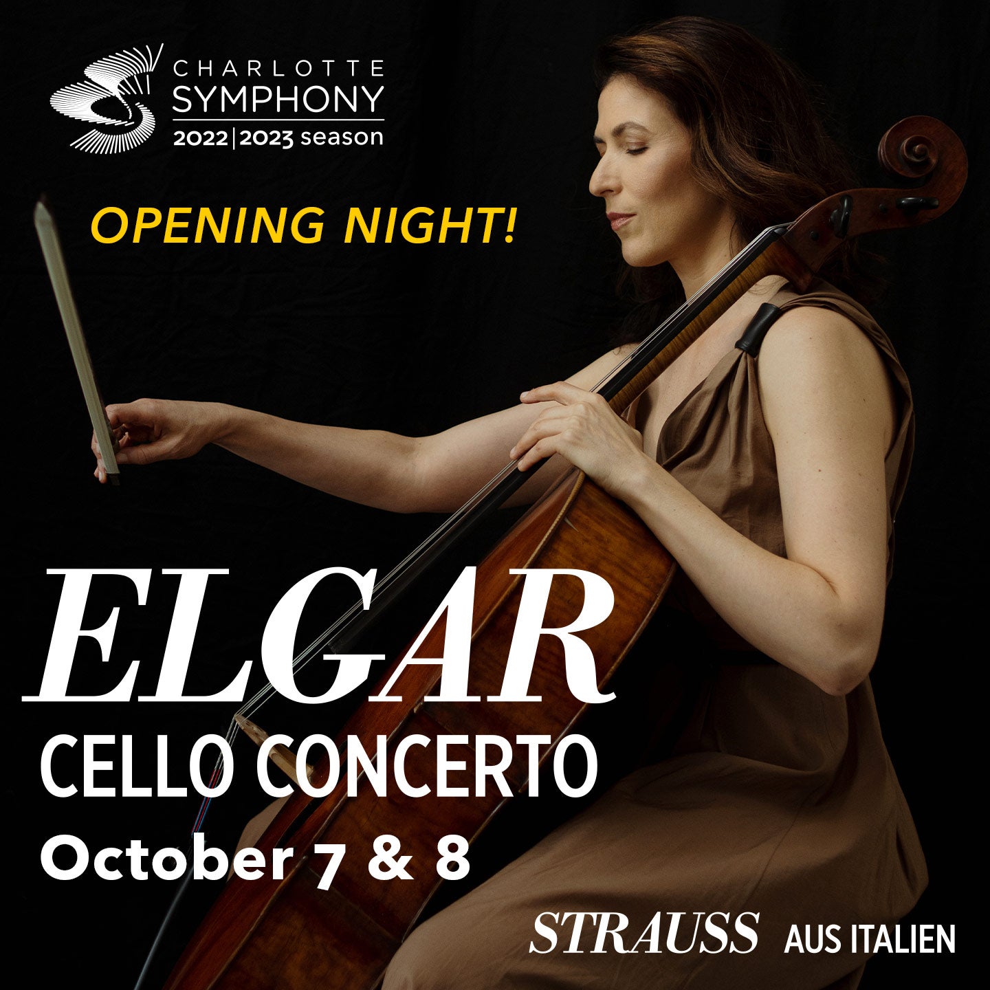 Charlotte Symphony: Elgar Cello Concerto