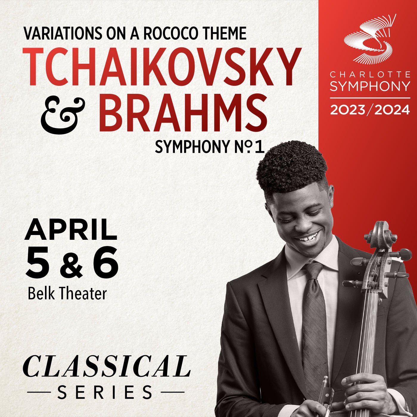 Charlotte Symphony: Tchaikovsky and Brahms