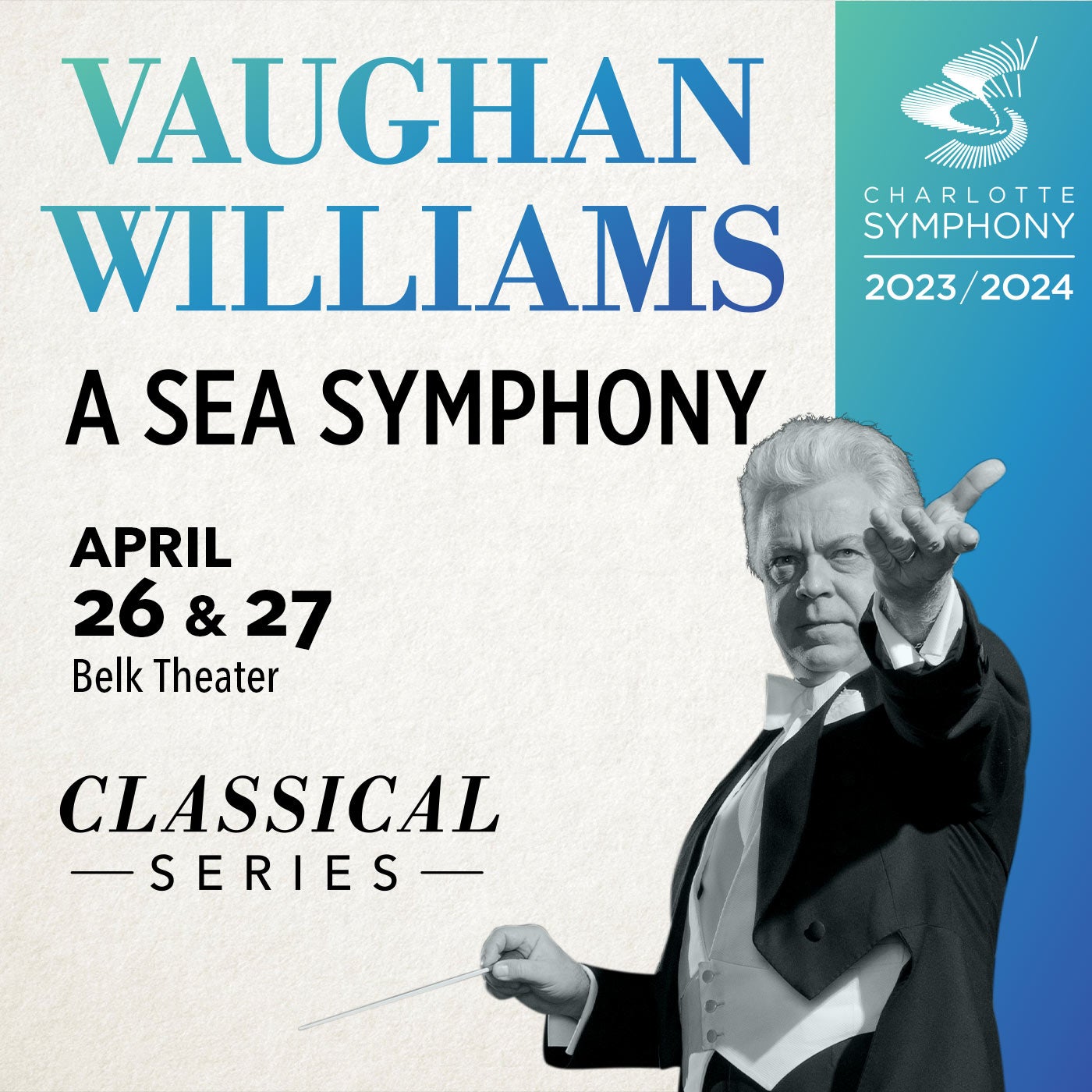 Charlotte Symphony: Vaughan Williams' A Sea Symphony