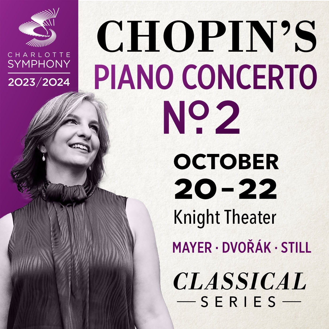 Charlotte Symphony: Chopin's Piano Concerto No. 2