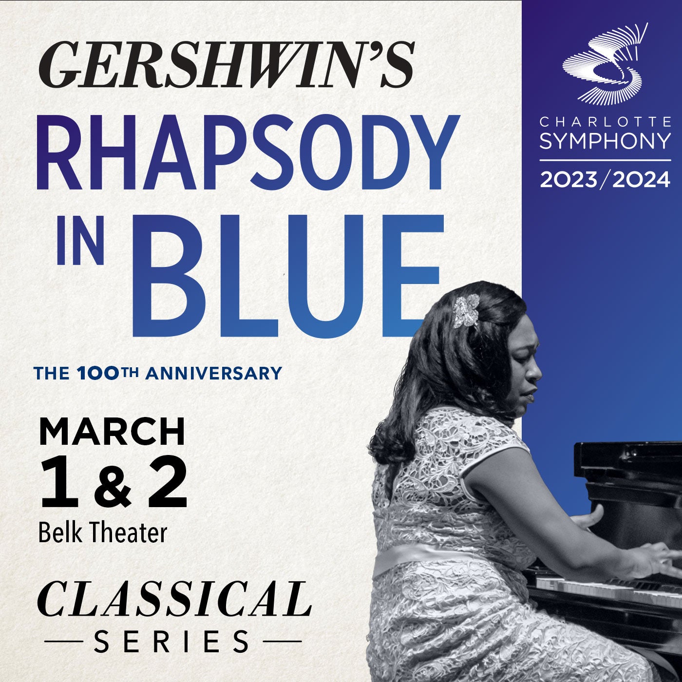 Charlotte Symphony: Gershwin's Rhapsody in Blue