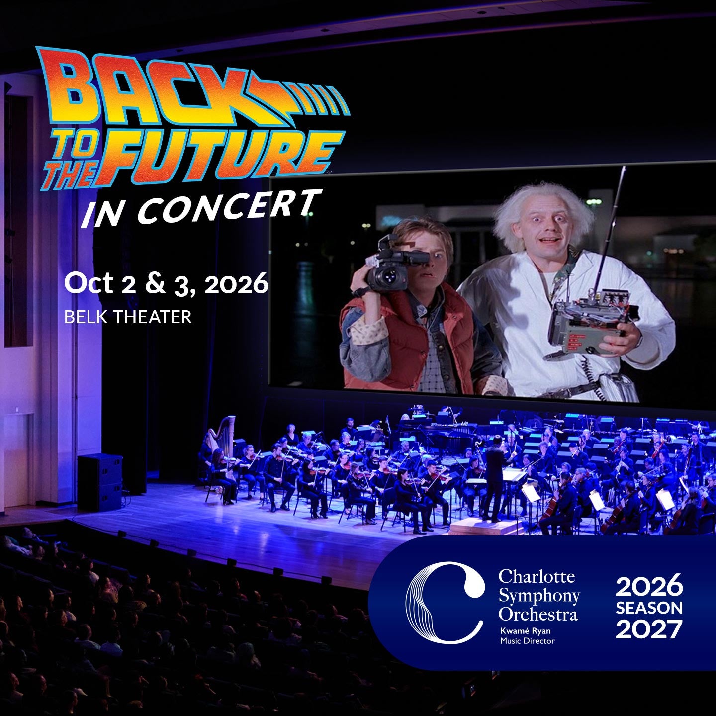 Charlotte Symphony Orchestra: Back to the Future in Concert