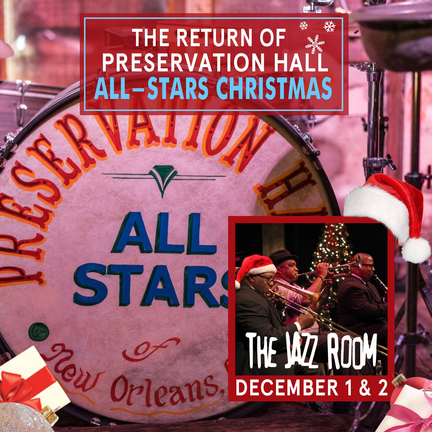 JAZZ ROOM Holiday Edition Preservation Hall AllStars, New Orleans