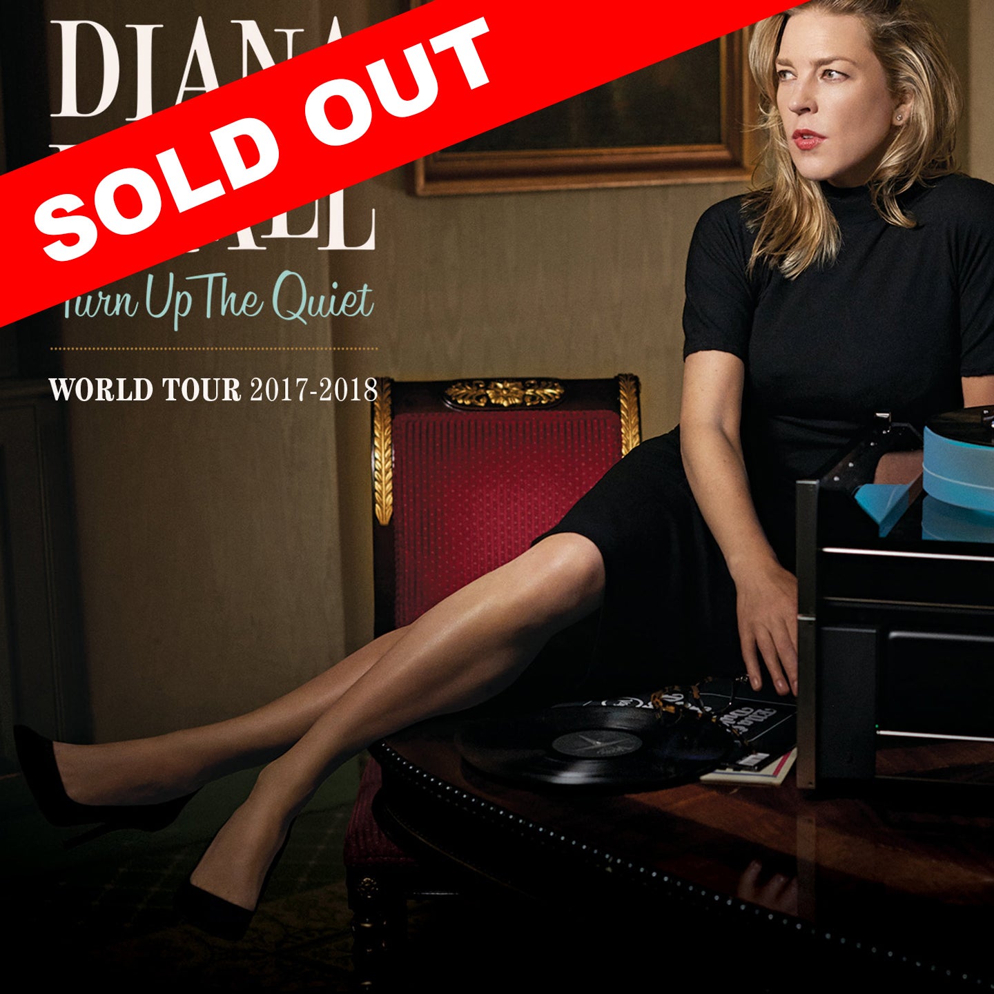 Diana Krall Turn Up The Quiet World Tour CarolinaTix