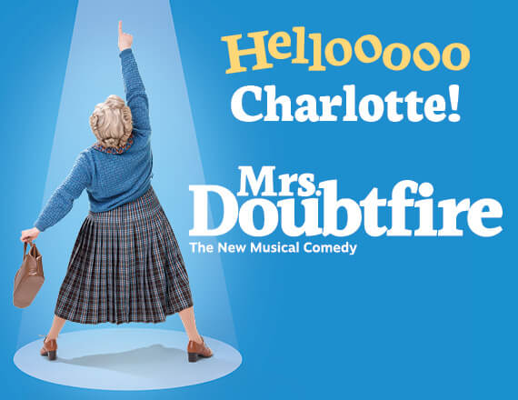 More Info for There’s a new nanny in town! Mrs. Doubtfire will arrive, suitcases in hand, April 30th - May 5th! 