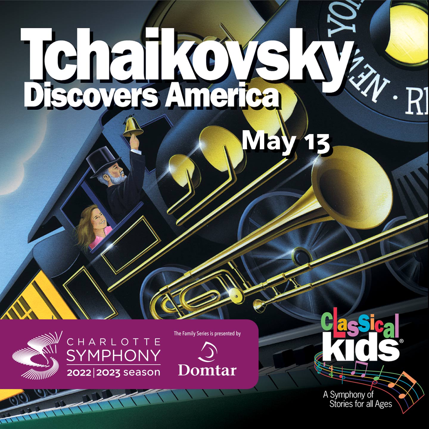 Charlotte Symphony: Classical Kids Live: Tchaikovsky Discovers America