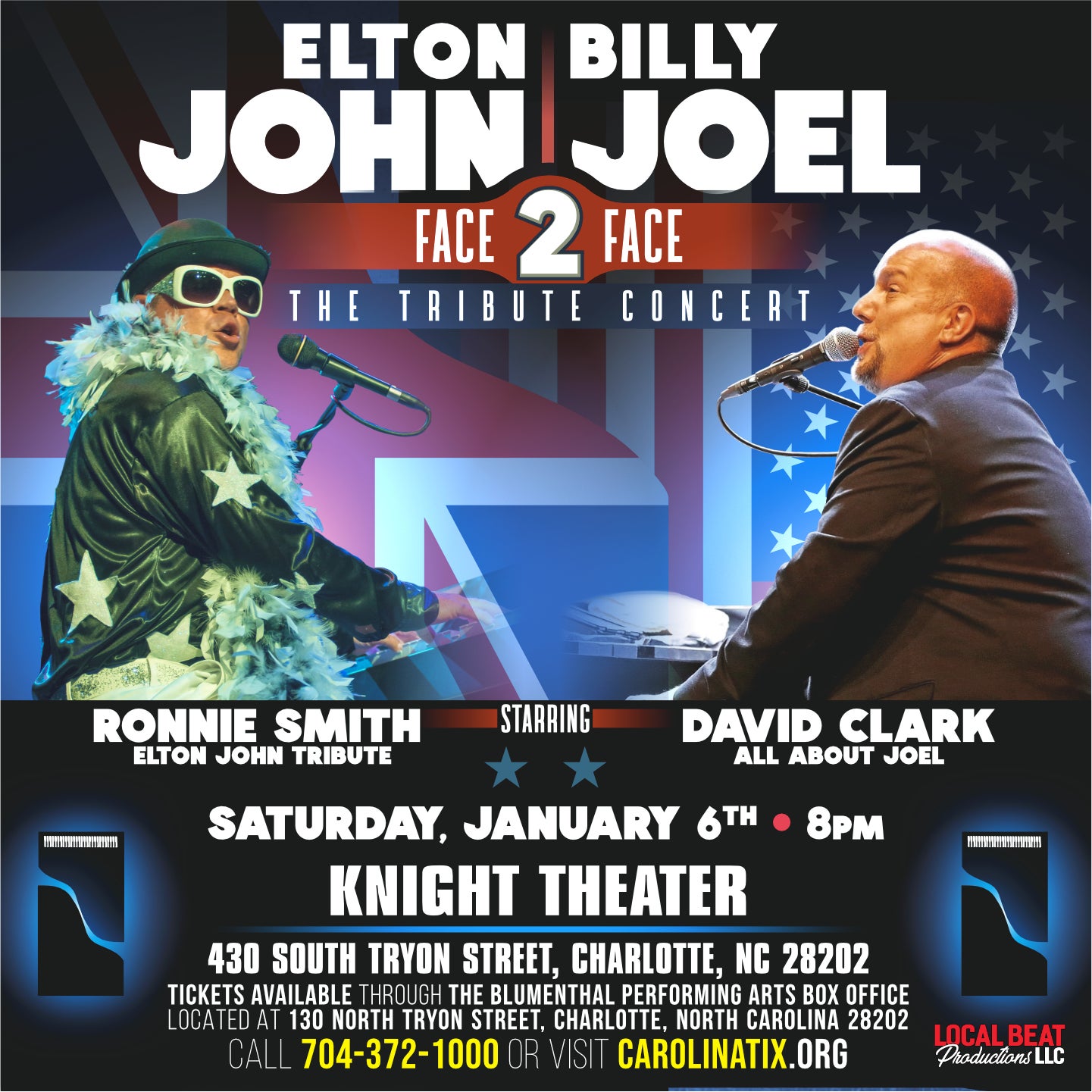 Elton John/ Billy Joel Face 2 Face: The Tribute Concert