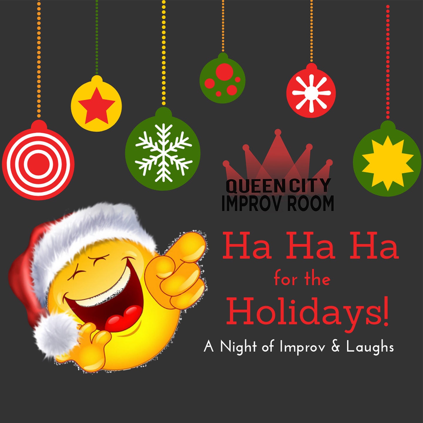 Queen City Improv Room: Ha Ha Ha for the Holidays