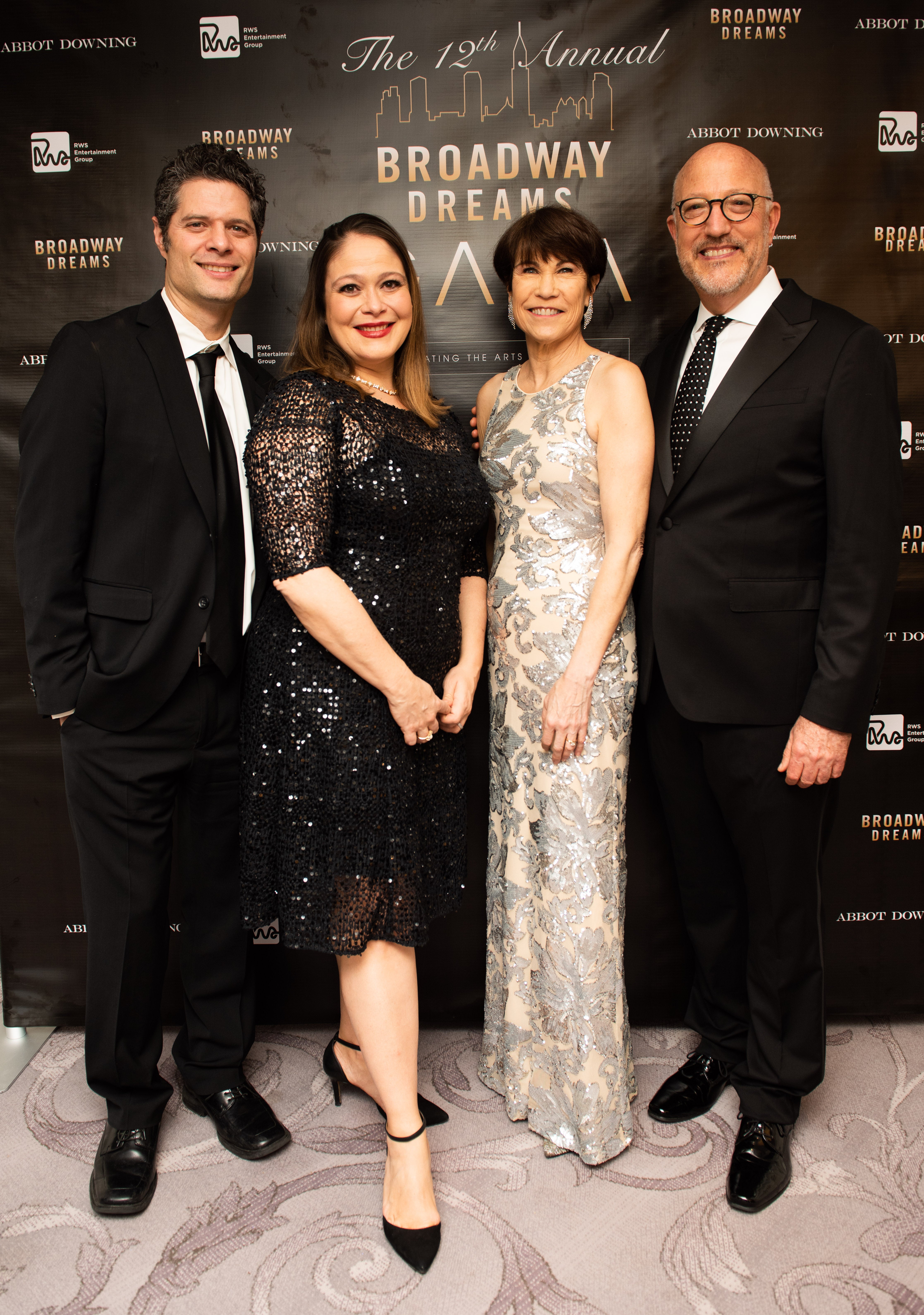 Honorees Tom Kitt and Tom Gabbard with their wives Rita Pietropinto and Vicki.JPG