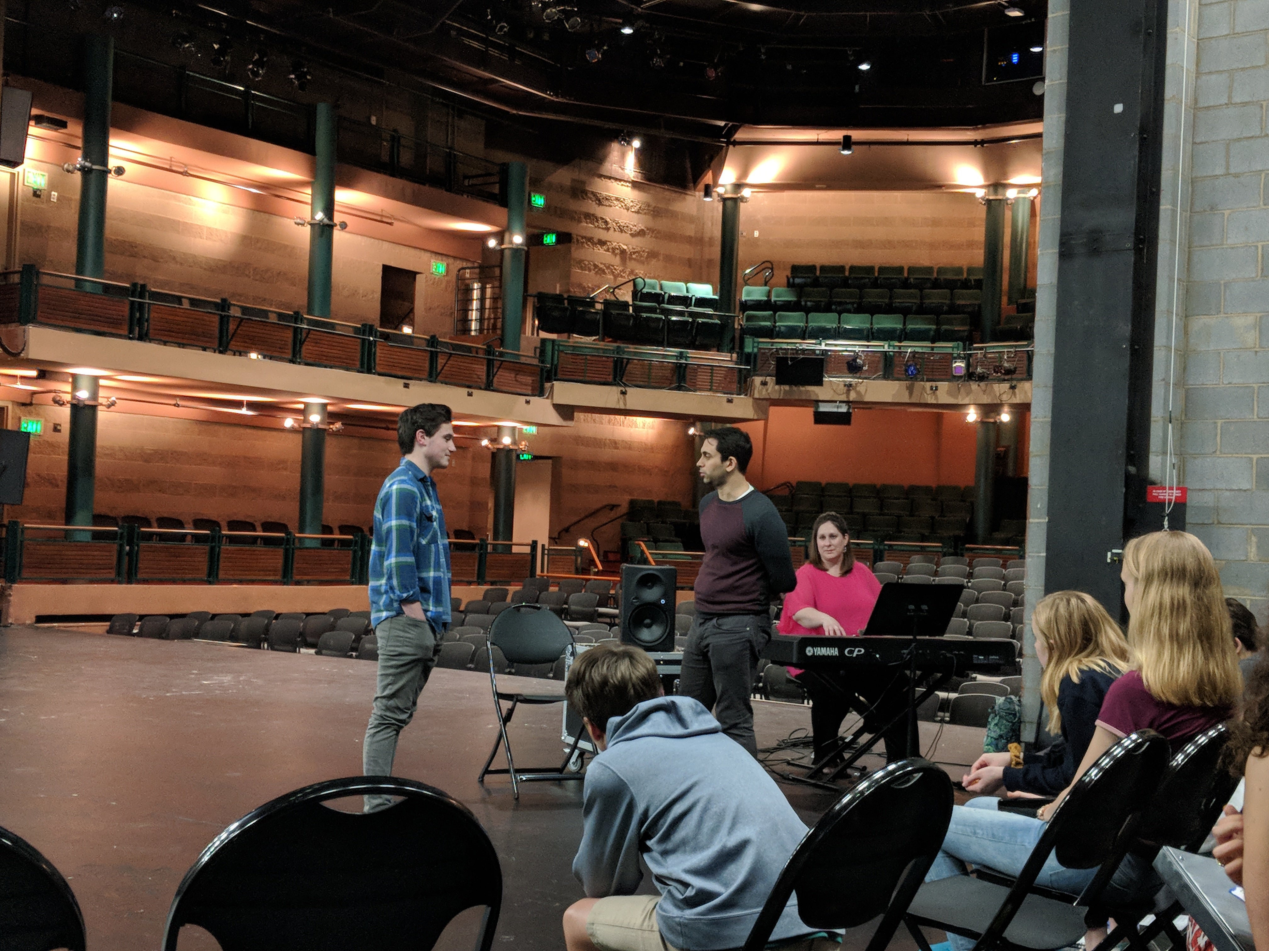 More Info for GETTING A TASTE OF BROADWAY: Students Train with Pros at Blumey Awards Audition Workshops
