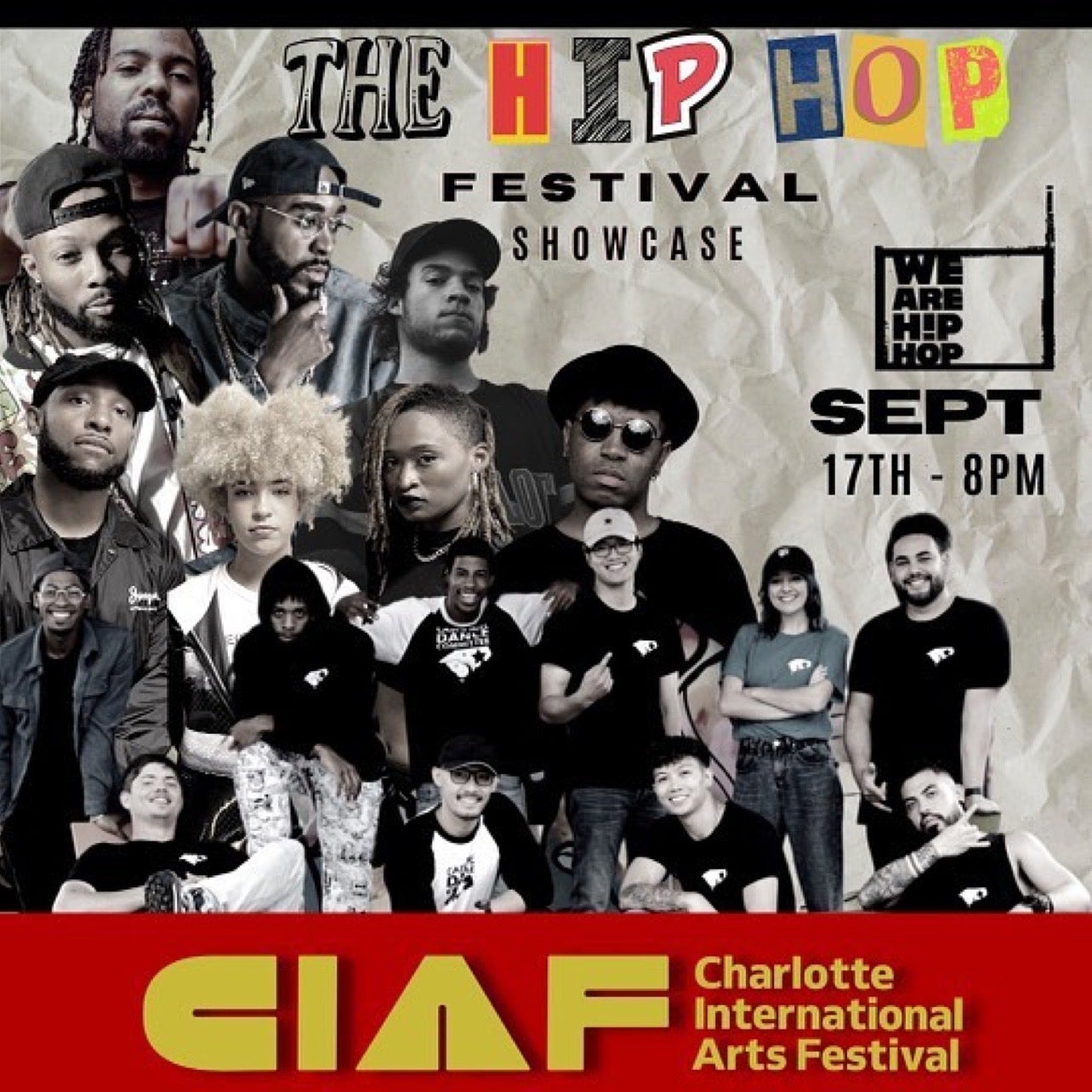 More Info for We Are Hip Hop: A weekend of electrifying Hip Hop will kick off the Charlotte International Arts Festival
