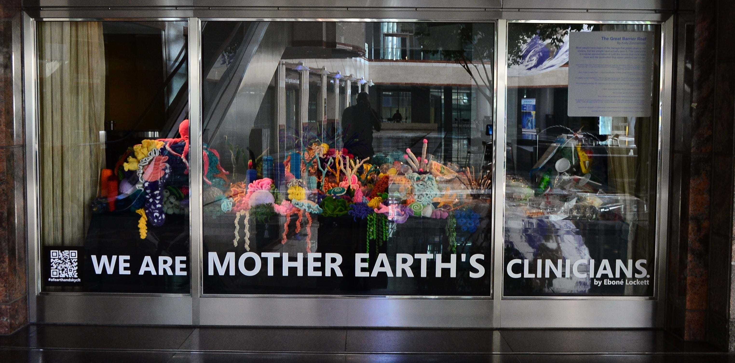 More Info for New Public Art Piece Created by Local Artist Captures “The Great Barrier Reef” in Crochet and Reminds Us How To Take Better Care of the Planet