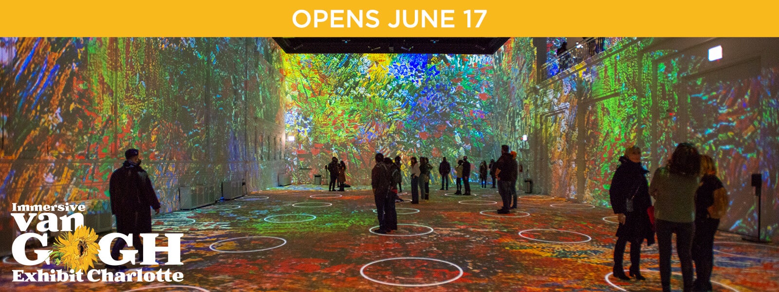 Immersive Van Gogh Blumenthal Performing Arts