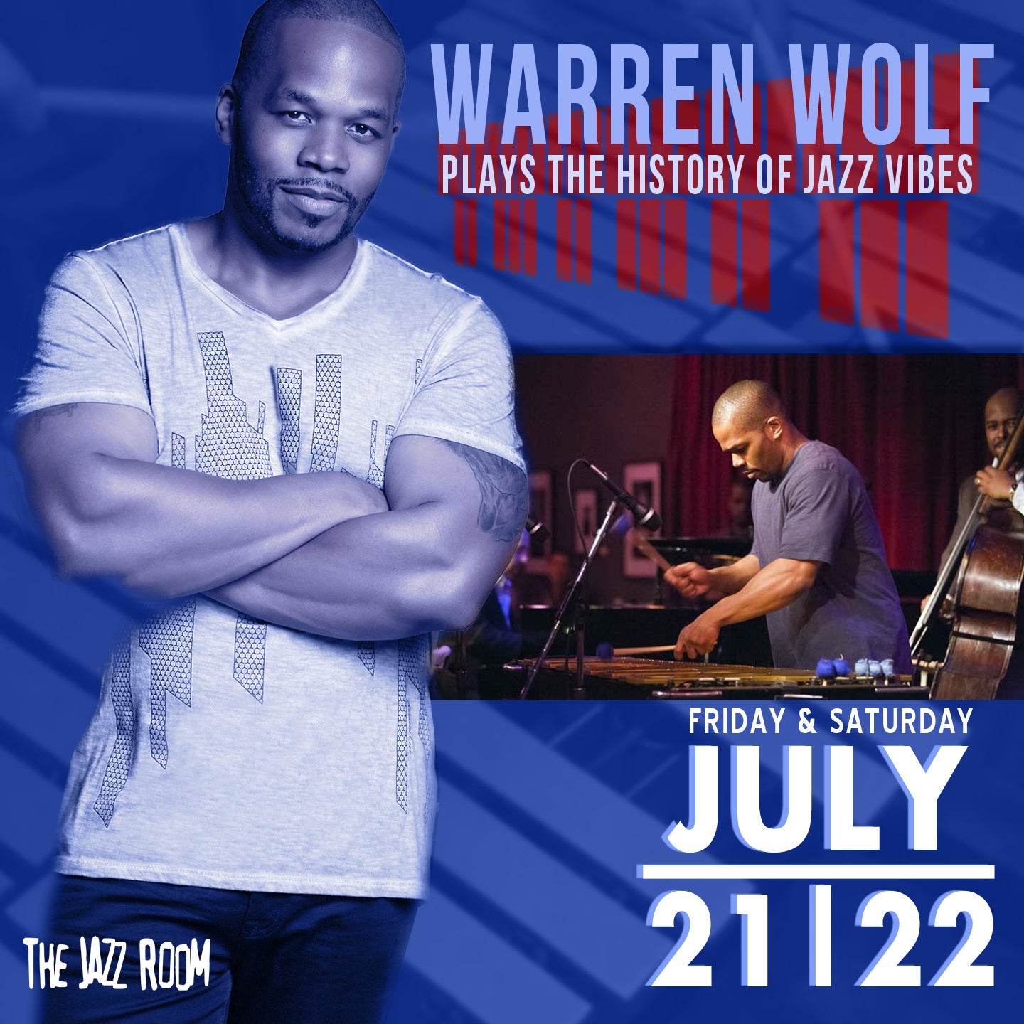 Warren Wolf plays the History of Jazz Vibes (Jazz Vibraphone)