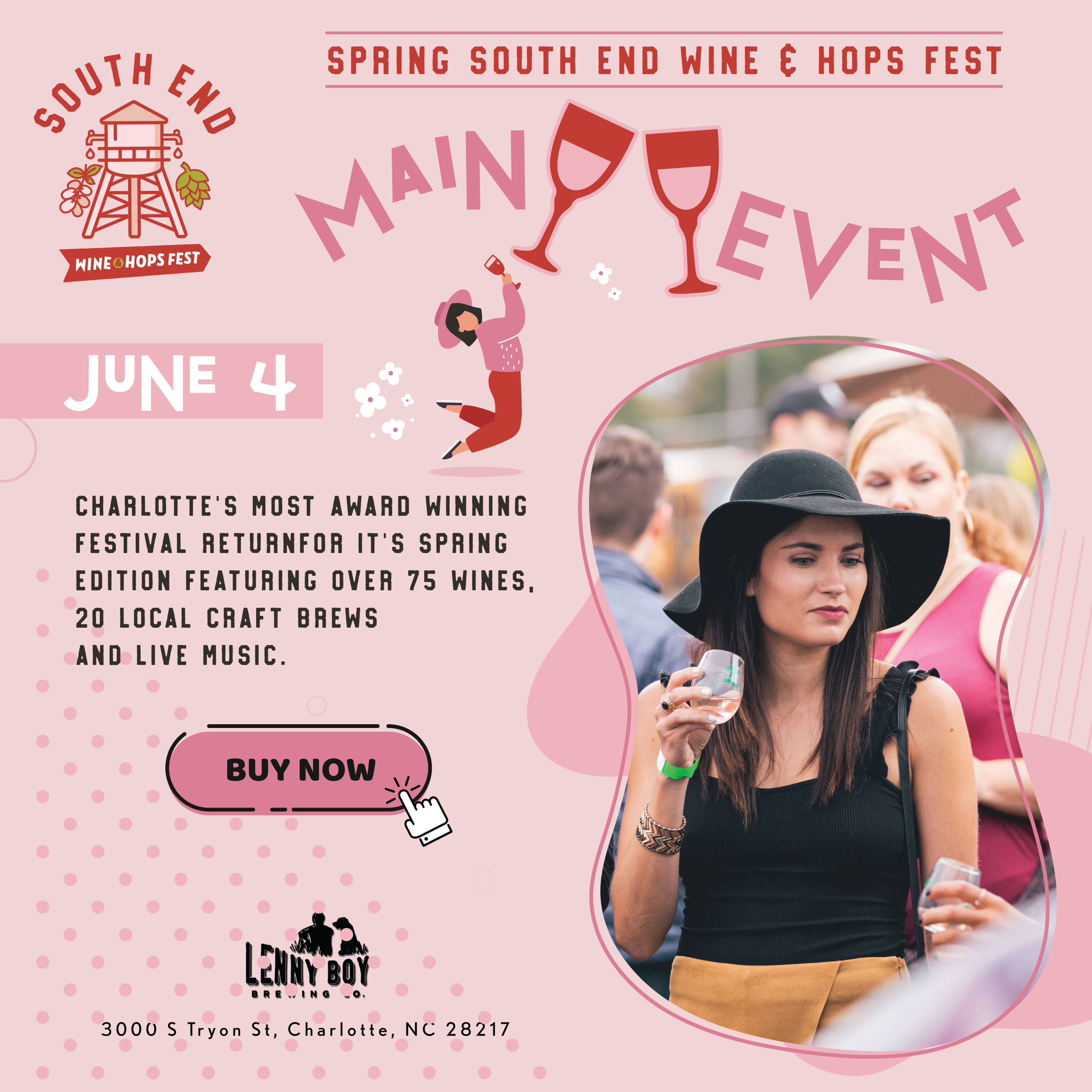 Spring South End Wine & Hops Fest - Main Event