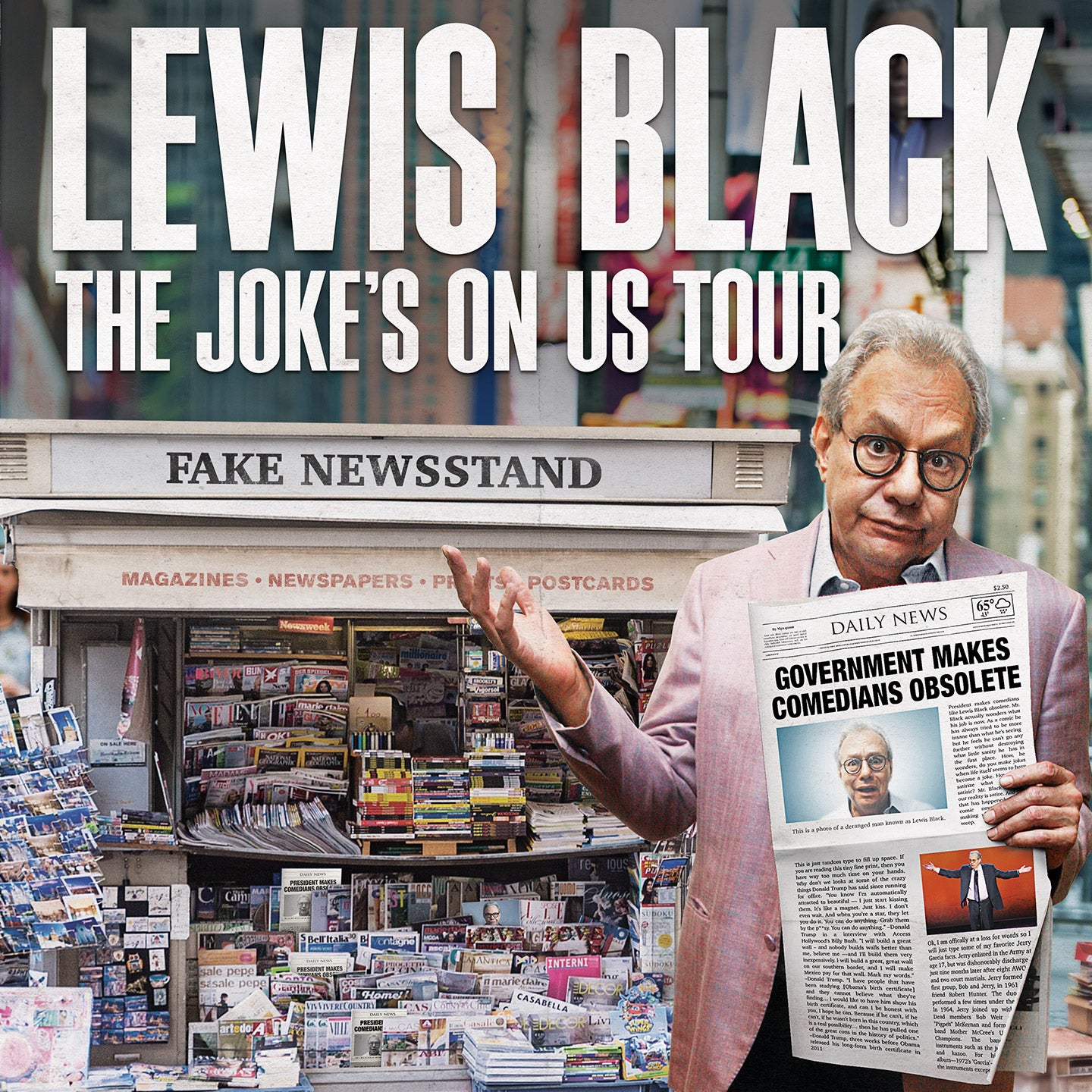 Lewis Black: The Joke's On US Tour