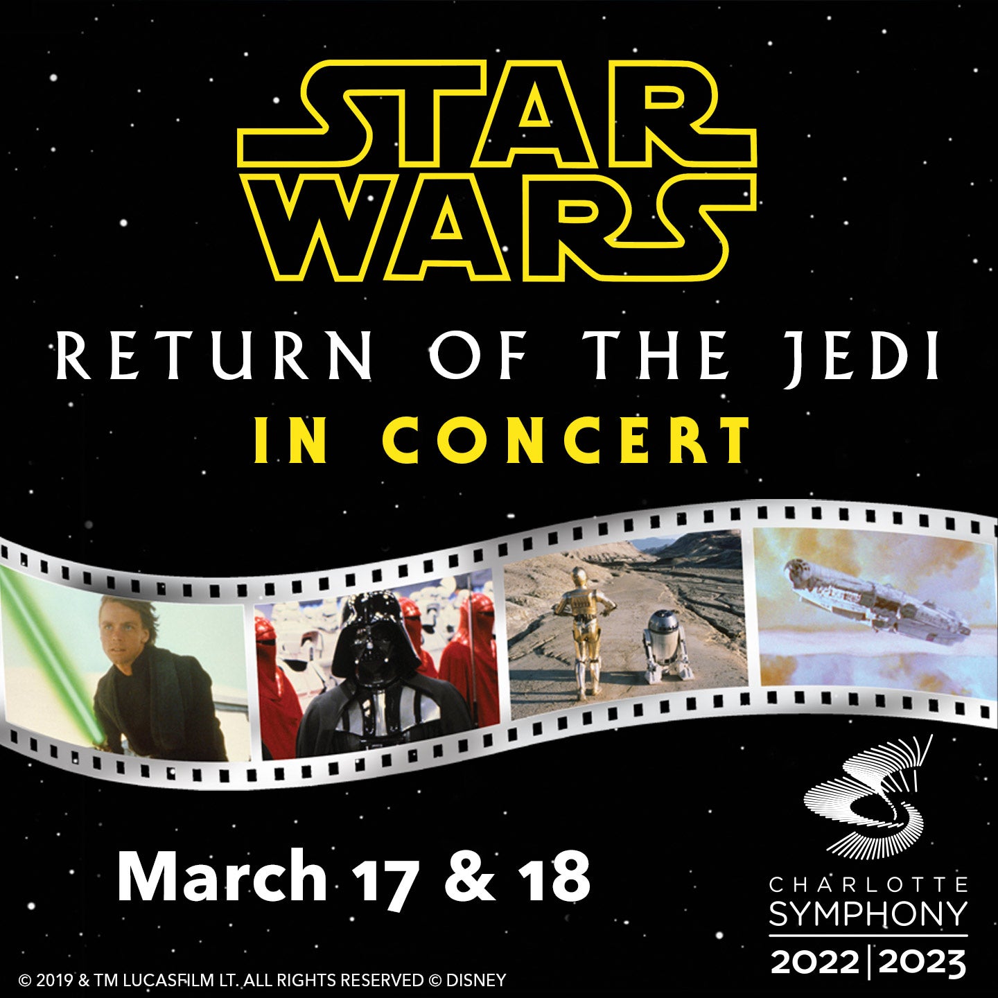 Charlotte Symphony: Star Wars: Return of the Jedi in Concert