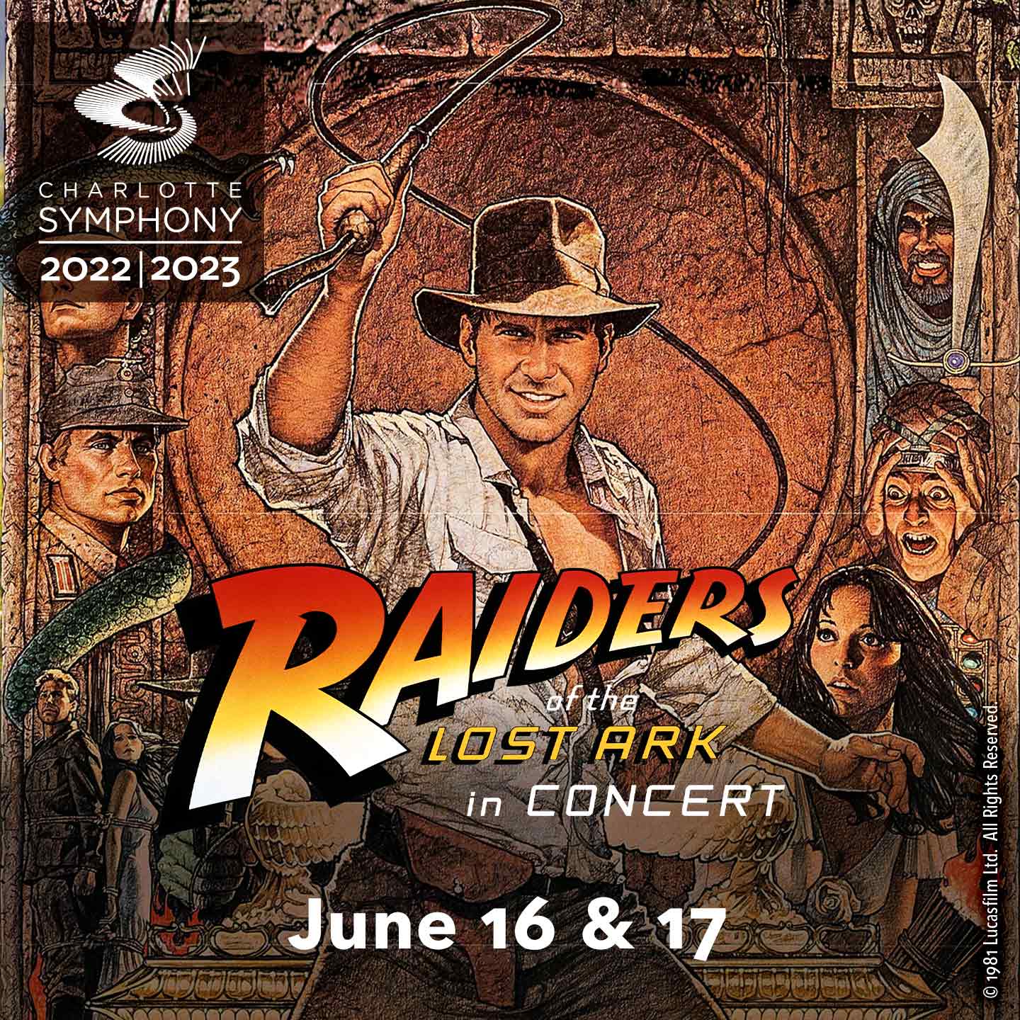 Charlotte Symphony: Raiders of the Lost Ark in Concert