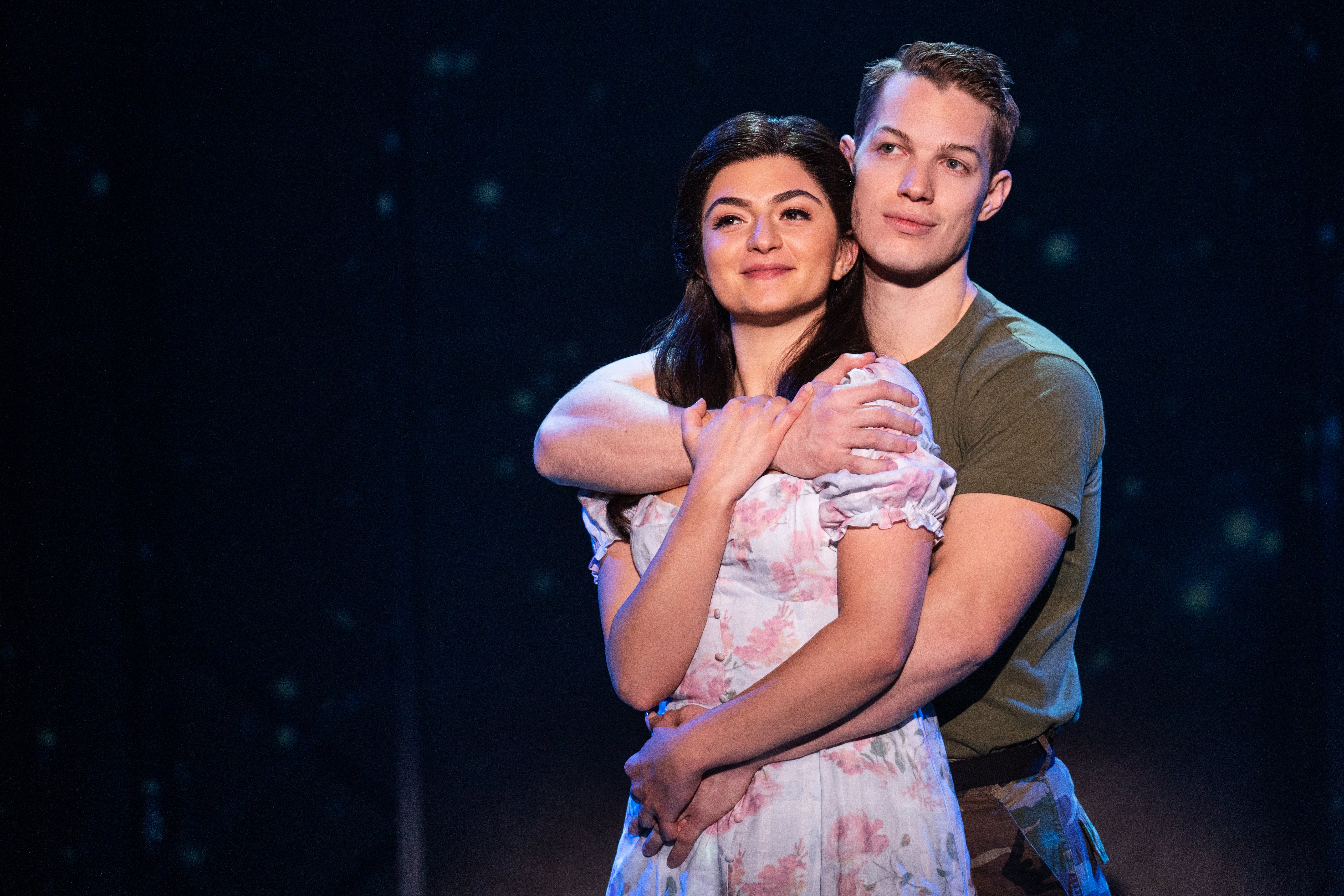 Mary Nikols and Wes Williams in AN OFFICER AND A GENTLEMAN. Photo by Matthew Murphy for MurphyMade.jpg