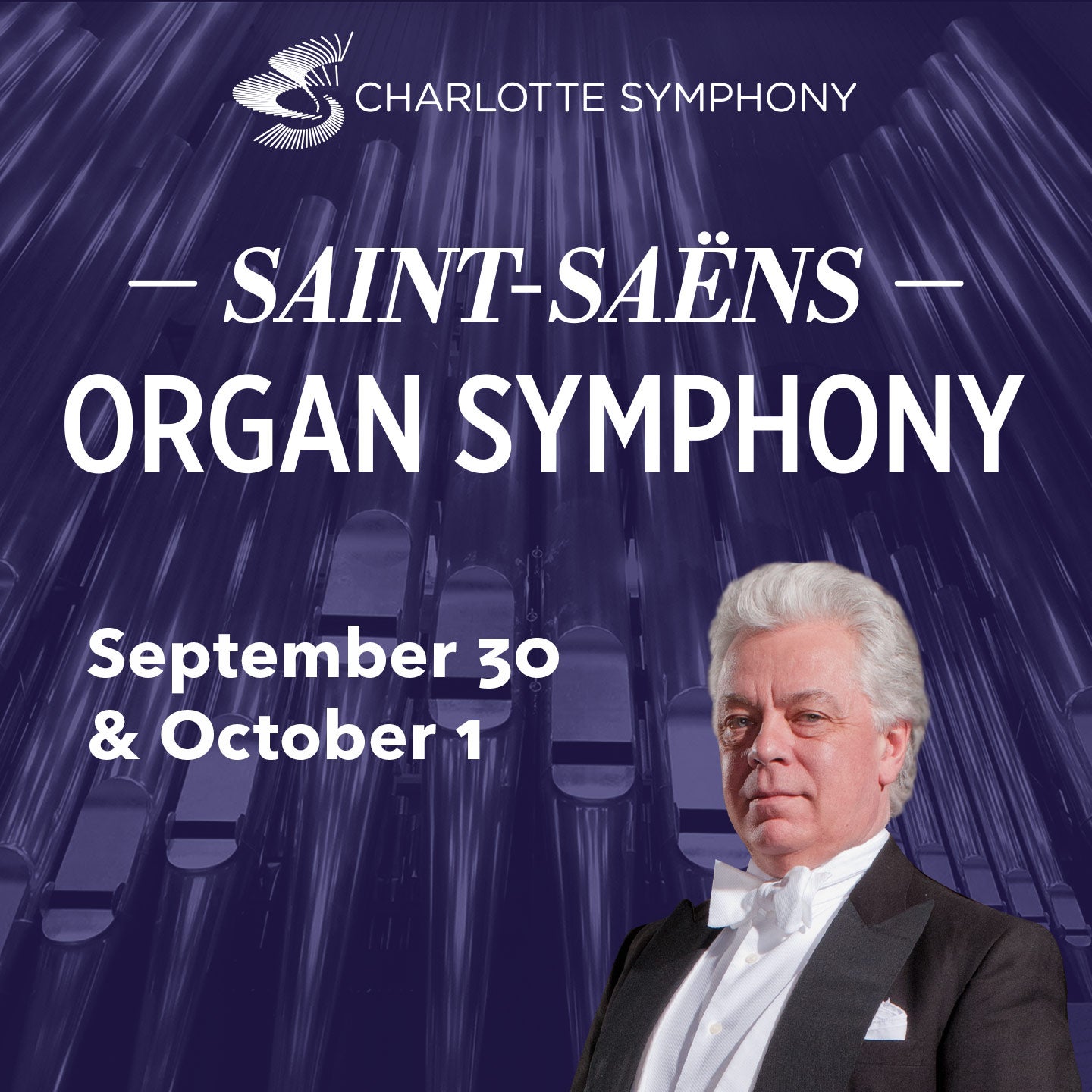 Charlotte Symphony: Saint-Saens Organ Symphony