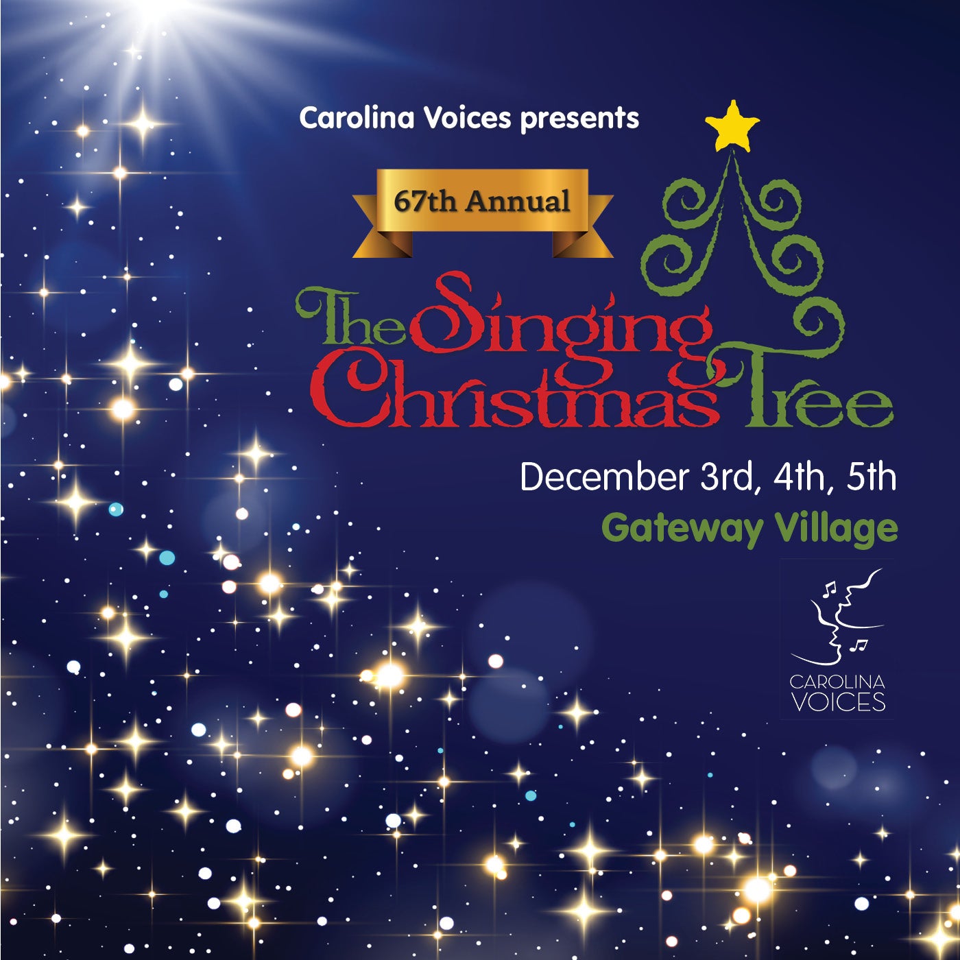 Carolina Voices' 67th Annual Singing Christmas Tree CarolinaTix