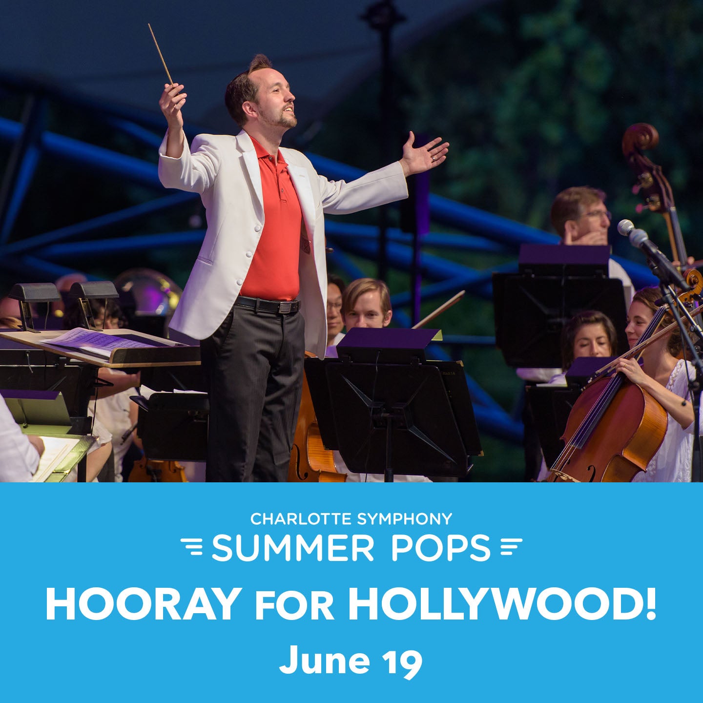 Charlotte Symphony Summer Pops 2 Hooray for Hollywood CarolinaTix