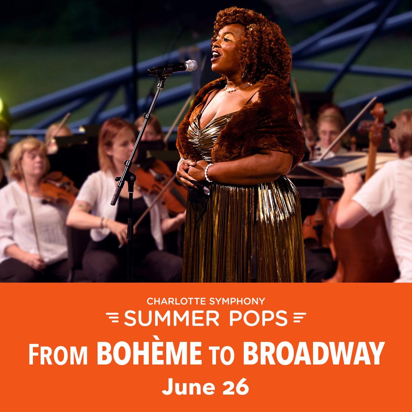 Charlotte Symphony Summer Pops 3 From Bohème to Broadway with Opera