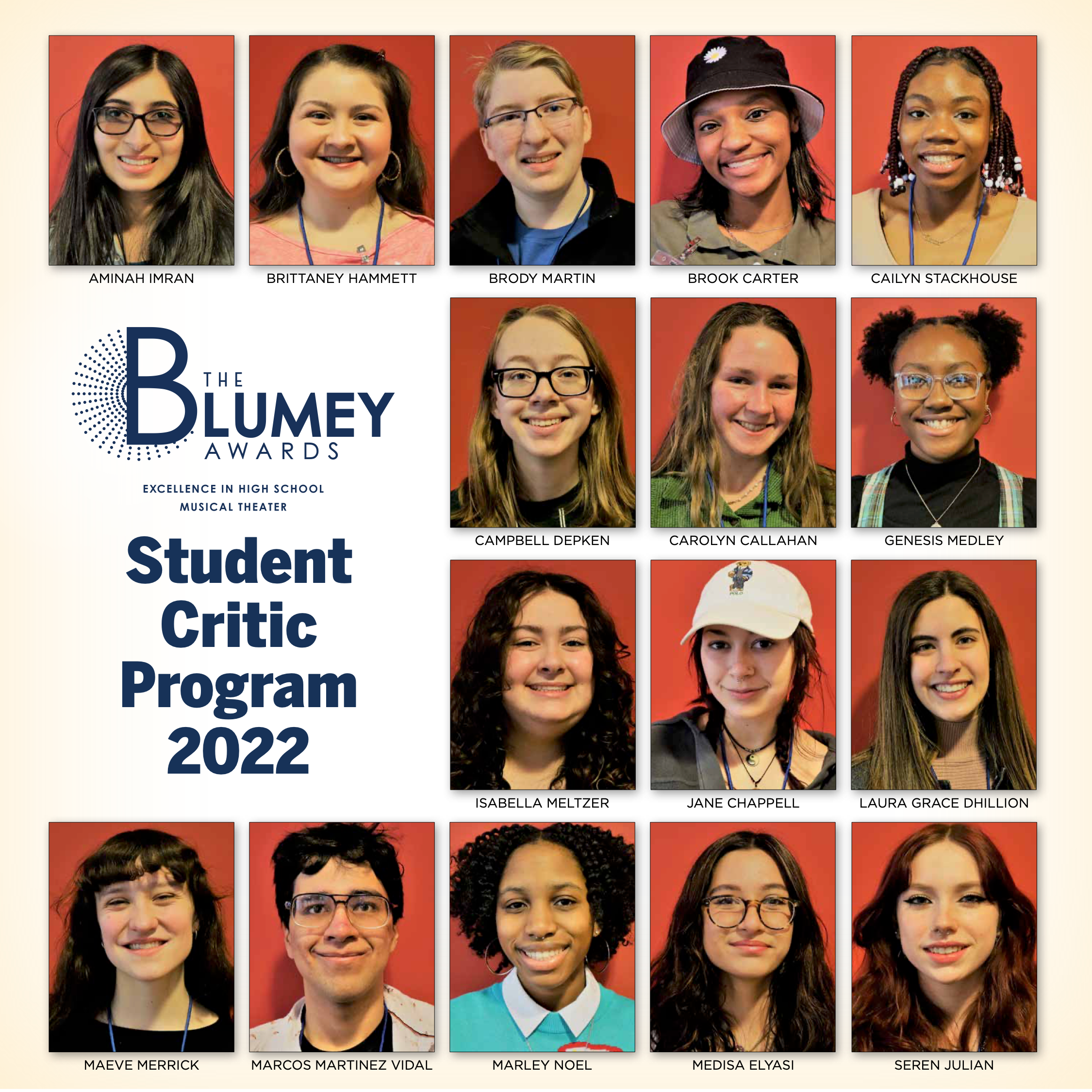 More Info for Blumey Awards Celebrates Return of Student Critic Program