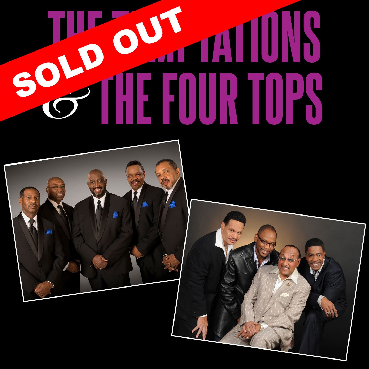 The Temptations & The Four Tops CarolinaTix