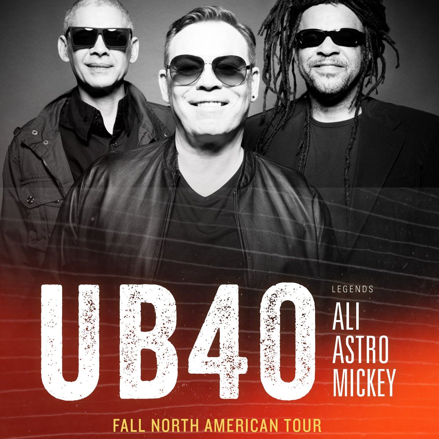 UB40 Legends Ali, Astro & Mickey