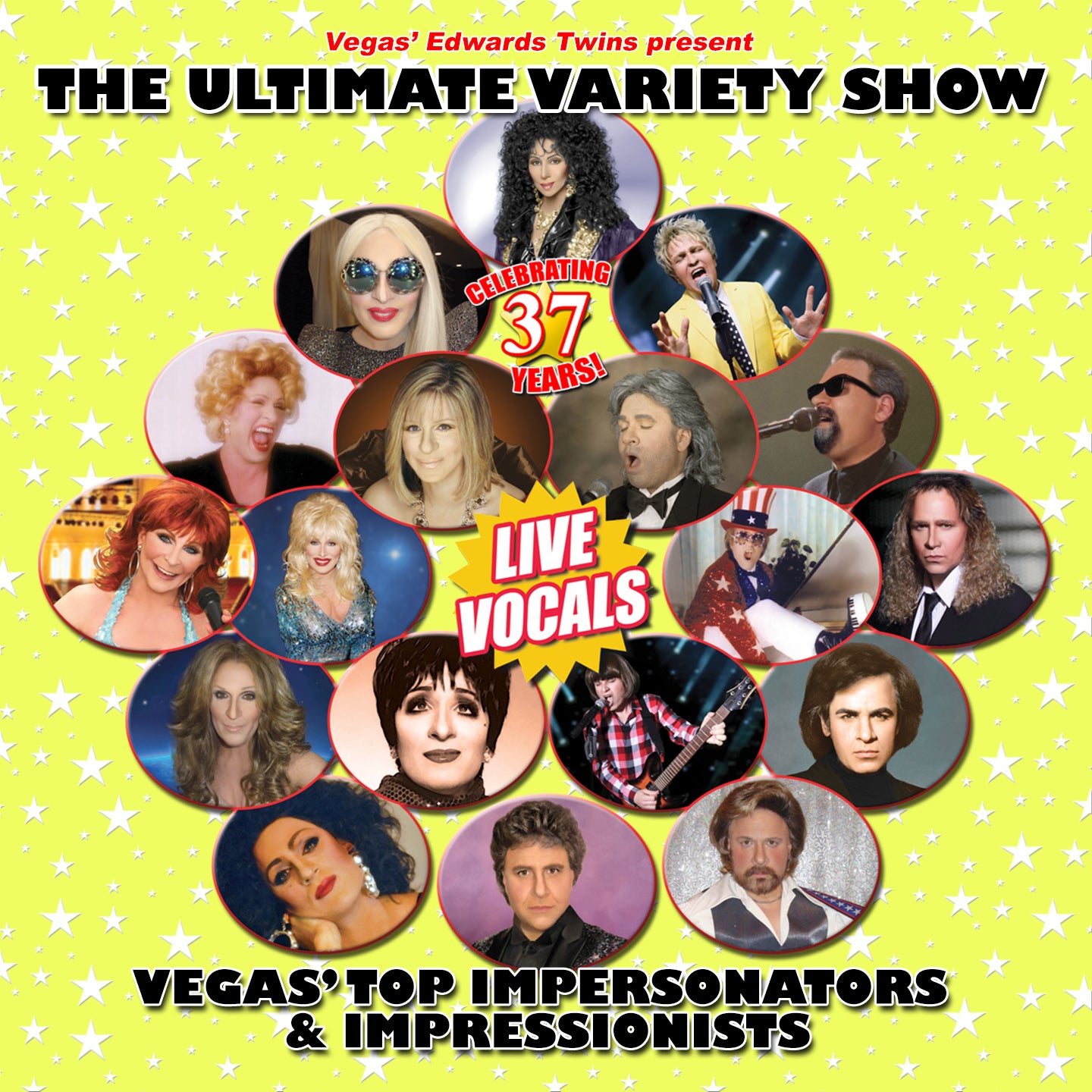 The Ultimate Vegas Variety Show Vegas Top Impersonators