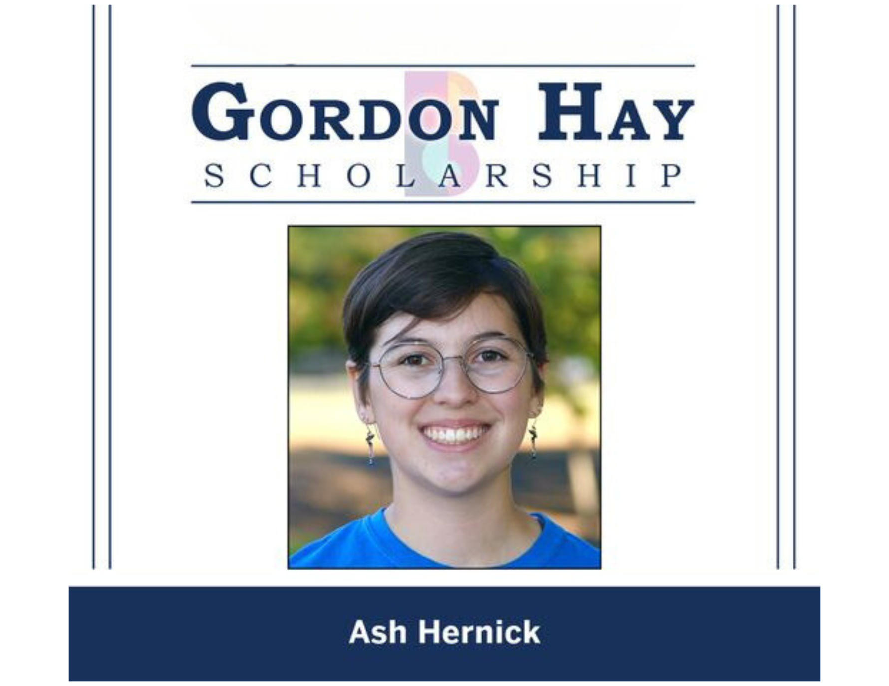 More Info for Meet Ash Hernick, the Uber-Talented 2023 Winner of the Gordon Hay Scholarship