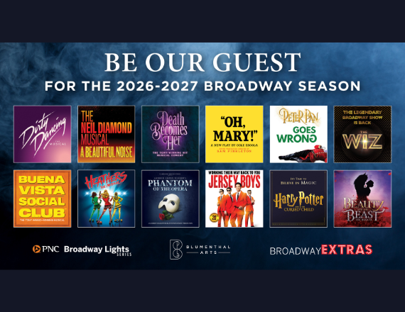 Blumenthal Arts Welcomes Broadway’s Biggest Hits for 2026-27 Season