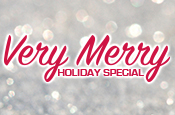 More Info for “Very Merry Holiday Special” On Sale Now Through Jan. 1